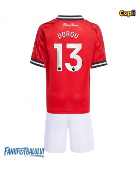 Manchester United Patrick Dorgu #13 Echipament de Fotbal Replică 2025-26 Copii Acasa (+ Șorturi)